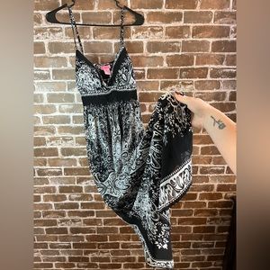 Womens y2k vintage maxi sundress